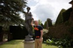 Dorset May 2015 Athelhampton House Me Statue