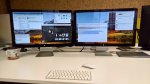 Dual Apple Cinema Displays Desk Upgrade At Effect Aug 2018