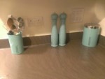 Duck Egg Blue Kitchen Utensils