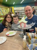 Etahn Rachel And I Pottery Painting Tuesday Center Parcs Feb 2023