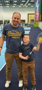 Ethan And I Badminton Friday Center Parcs Oct 2022