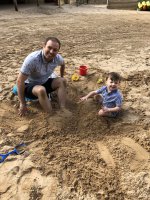 Ethan And I Beach Center Parcs Nottingham Monday August 2019