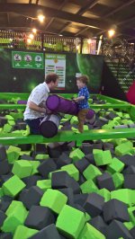 Ethan And I Beam Flip Out Trampolining April 2019