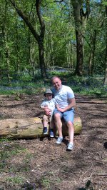 Ethan And I Burbage Woods Walk May 2018