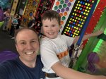 Ethan And I Clip N Climb May 2025