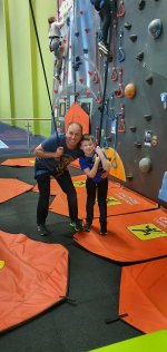 Ethan And I Indoor Climbing Adventure Ground Friday Center Parcs Feb 2023
