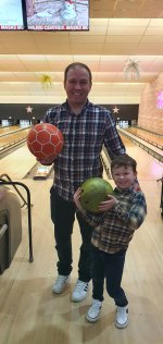 Ethan And I New Years Day Bowling Jan 2022