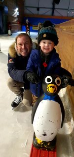 Ethan And I Penguin Tamworth Ice Skating Feb 2020