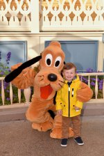 Ethan And Pluto Thursday Disneyland Paris Oct 2018
