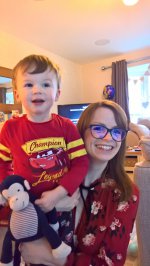 Ethan And Rachel Putting Up The Christmas Tree Dec 2018