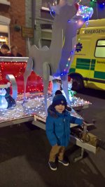 Ethan And Sleigh Broughton Astley Lights Switch On Dec 2018