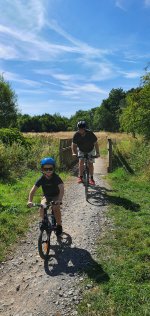 Ethan And Tom Riding Hicks Lodge Aug 2022