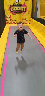 Ethan Basketball Boost Trampoline Park Dec 2019