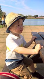 Ethan Bench Outside Camping Billing Aquadrome April 2019