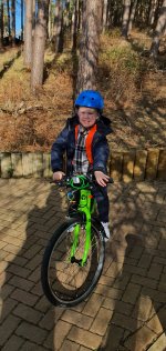 Ethan Bike Monday Center Parcs Feb 2023