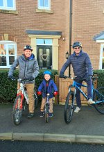 Ethan Dad And I Muddy Bike Ride Dec 2020