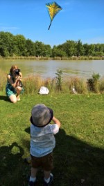Ethan Kite Flying Bosworth Water Trust August 2017