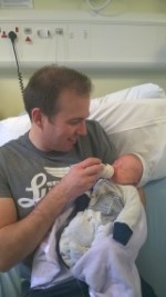 Ethan Meeting The Family Ashley November 2015