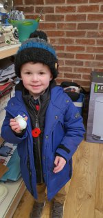 Ethan Milk Jug Gates Garden Centre Dec 2019