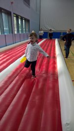 Ethan Running Active Play And Bounce Christmas Party Dec 2018
