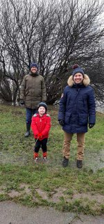 Ethan Sam And I Watermead Country Park Walk Dec 2020