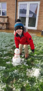 Ethan Snowman Mini Show Day Jan 2021