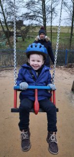 Ethan Swing Ryton Pools Country Park Jan 2020
