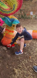 Ethan Yarn Bomb Cosby August 2021
