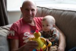 Ethans 1st Birthday November 2016 Grandad And Ethan