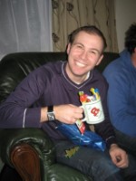 Fake Christmas 2010 Me With Present