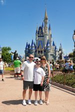 Family Cinderella Castle Day 6 Disney World July 2026