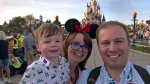Family Disney Castle Wednesday Disneyland Paris Oct 2018