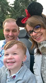Family Driving Autopia Wednesday Disneyland Paris Oct 2018