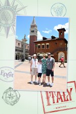 Family Italy At Epcot Day 4 Disney World July 2024