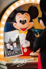 Family Mickey Frame Day 1 Disney World July 2024