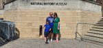 Family National History Museum Sign Sunday London Aug 2022