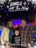 Family Treetop Golf Leicester Day Out Dec 2024