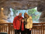 Family Waterfall Monday Center Parcs April 2025