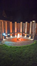 Firepit Bonfire Night Nov 2018