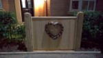 Front Garden Fencing September 2016 Gate Heart
