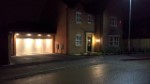 Garage Lighting And Security House At Night Jan 2016