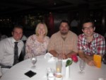 Group Dinner Sea Day Canada 2011