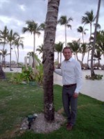 Honeymoon 2014 Me Palm Tree
