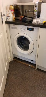 In Place New Washing Machine Dec 2020