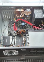 Inside Case Server Storage Space Upgrade June 2021