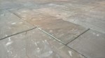 Lay Natural Grey Slate Floor Garage Feb 2016 Closeup