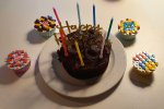 Lego Cakes And Real Cake Rachels Birthday May 2022