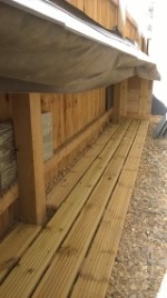 Log Store Floor Brick Bbq And Log Store July 2017