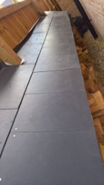 Log Store Roof Brick Bbq And Log Store July 2017