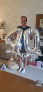 Me Balloons My 40th Birthday Oct 2023
